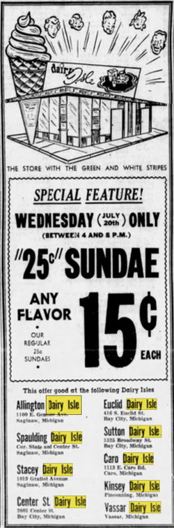Dairy Isle - Jul 19 1955 Article